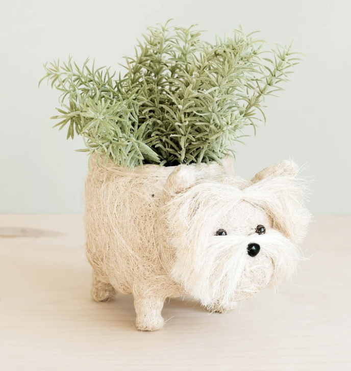 10) Westie Planter