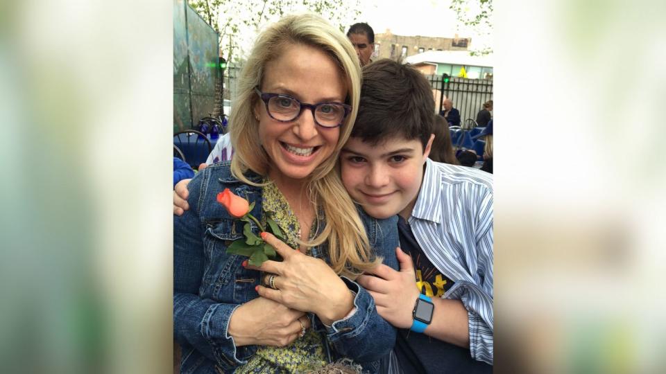 PHOTO: Laura Berman is pictured with her son Sammy, who died in 2021 at the age of 16. (Samuel Chapman)