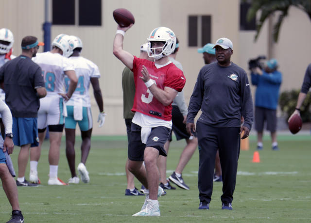 Jim Caldwell, a former football coach at Wake Forest, takes a leave of  absence with Miami Dolphins for health reasons