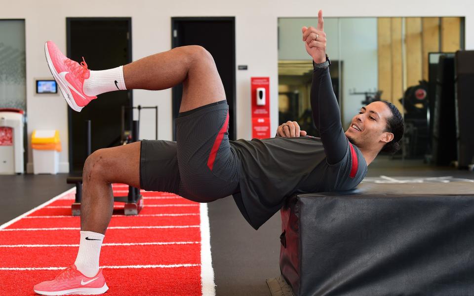 Van Dijk is still working his way back to fitness and has not played since October - Liverpool FC 