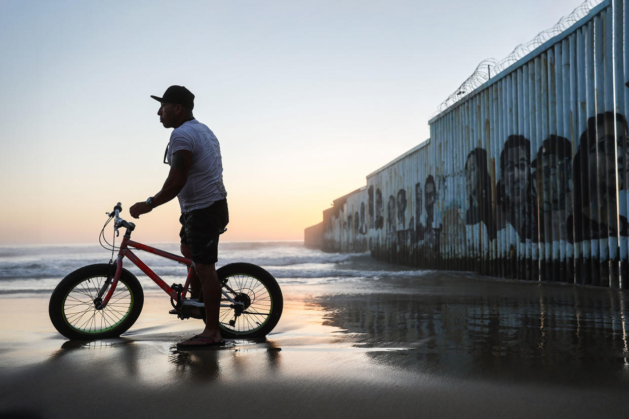 US Mexico Border Tijuana Pacific Ocean Mario Tama/Getty Images