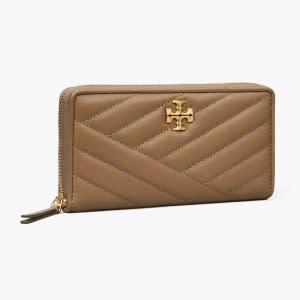 New Tory Burch High-Rise Compression Mélange Side-Pocket Chevron