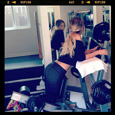 Celebrity Fitspo: Stars Sweating It Out