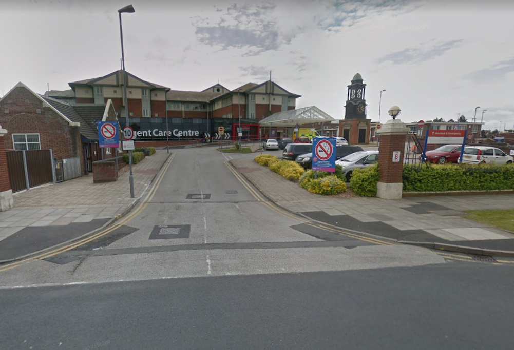 The suspended worker was based at Blackpool Victoria Hospital (Picture: Google)