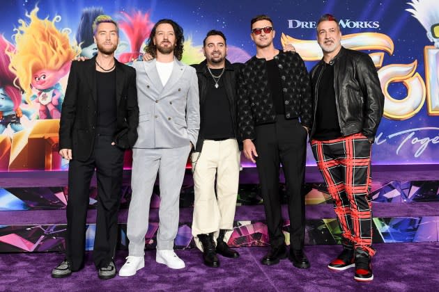 NSYNC, AJ McLean, Camila Cabello & More: All the Stars at the 'Trolls Band  Together' Special Screening