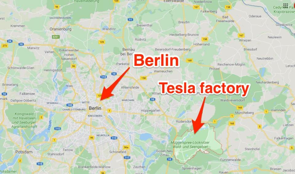 tesla factory