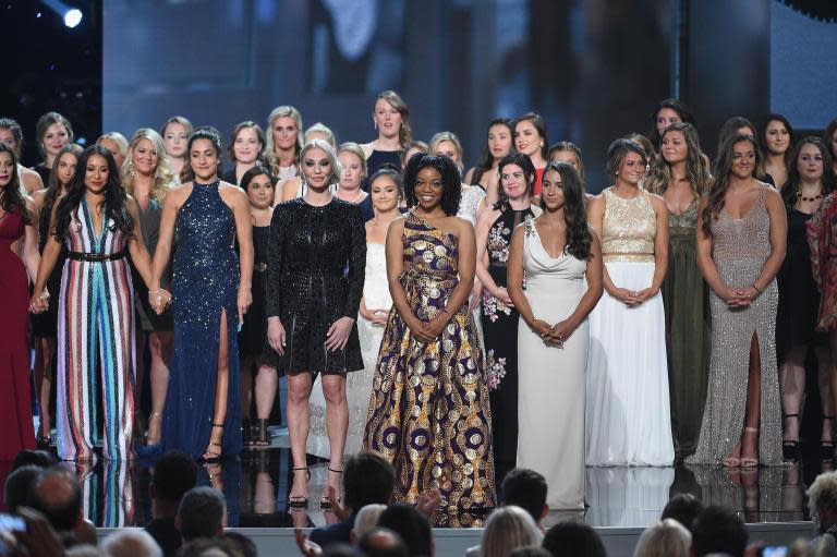 ESPY Awards: Aly Raisman and 140 victims of Larry Nassar's sexual abuse make powerful statement