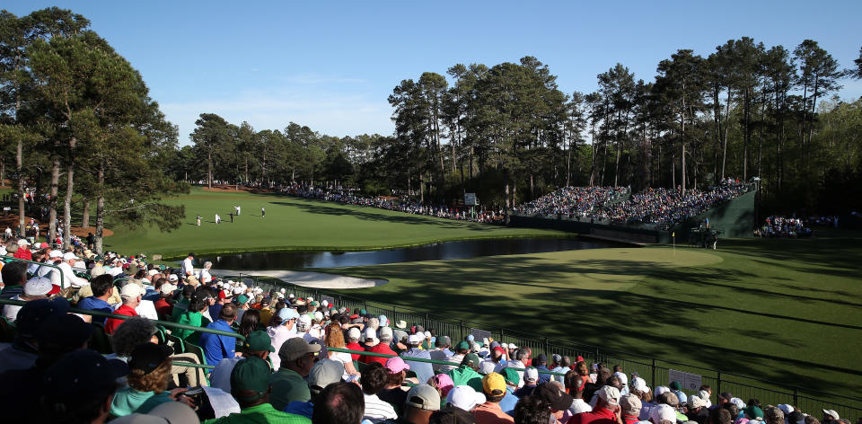 Vista panorámica del torneo Masters en 2013. (Ross Kinnaird/Getty Images)