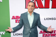 Sebastian Maniscalco attends the "About My Father" premiere at the SVA Theater on Tuesday, May 9, 2023, in New York. (Photo by Charles Sykes/Invision/AP)