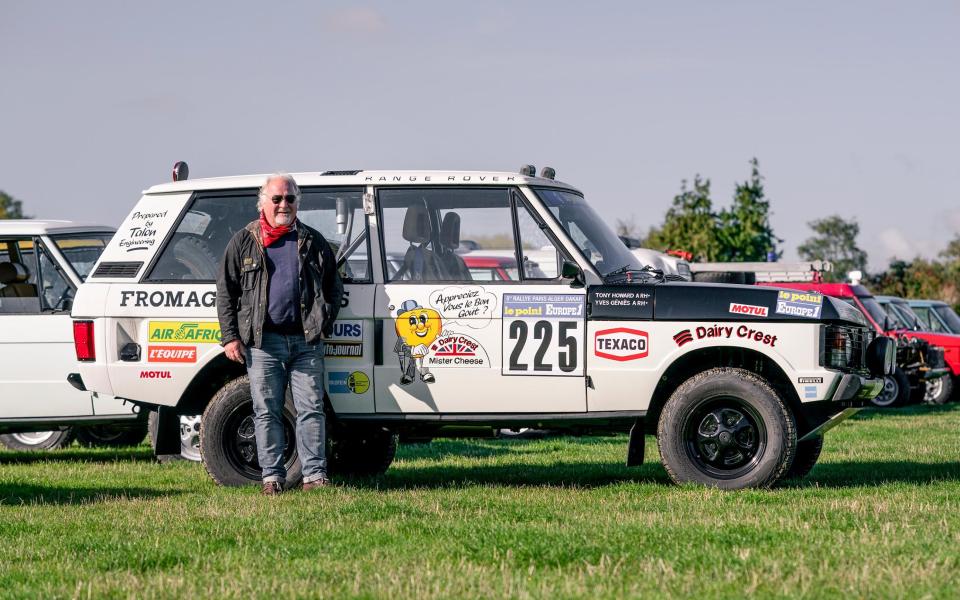 Lewis Onions and his 1977 Paris-Dakar Range Rover