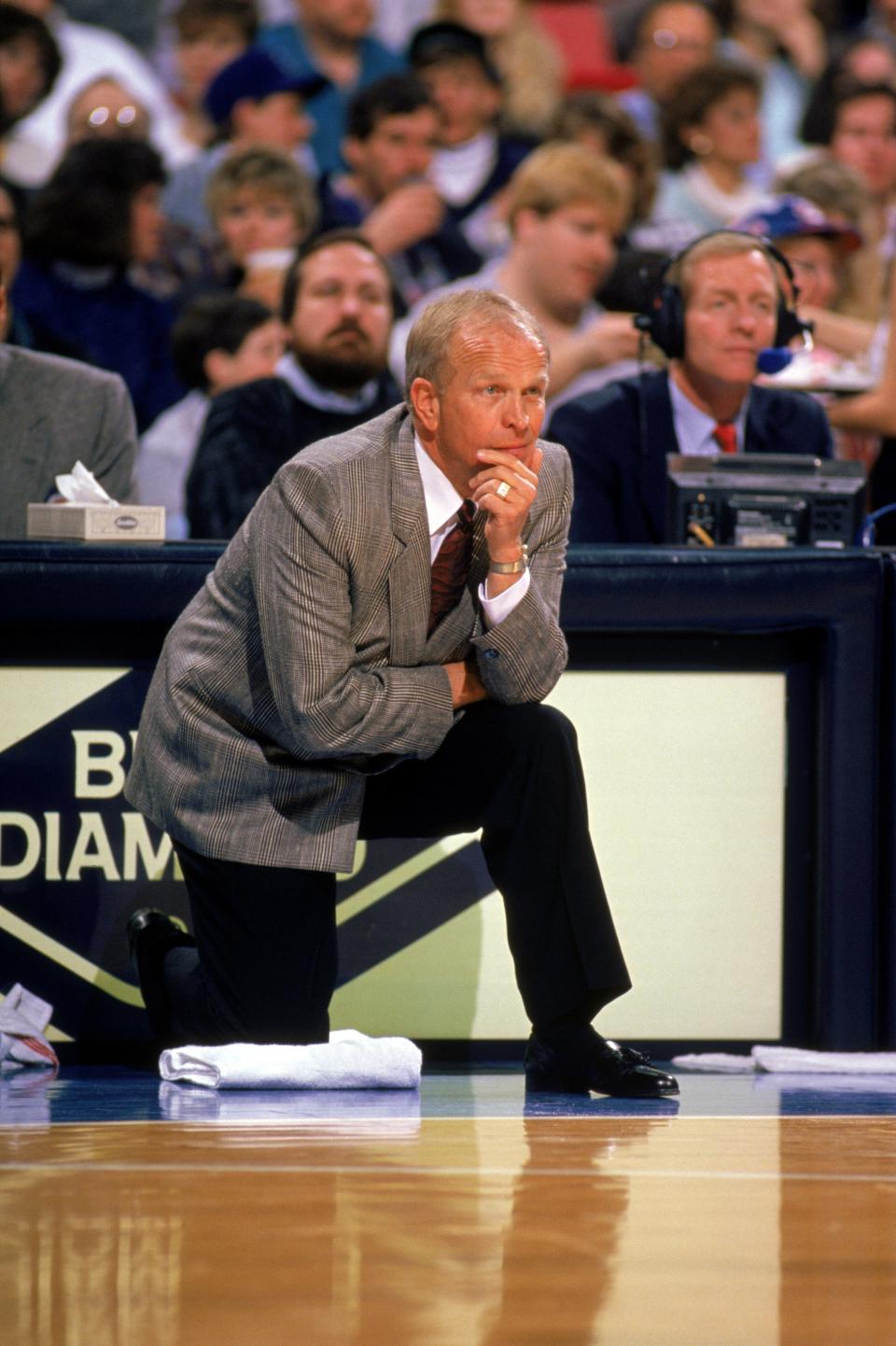 Cotton Fitzsimmons had three stints as the head coach of the Phoenix Suns.