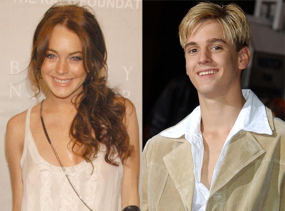 Lindsay Lohan, Aaron Carter, 2002