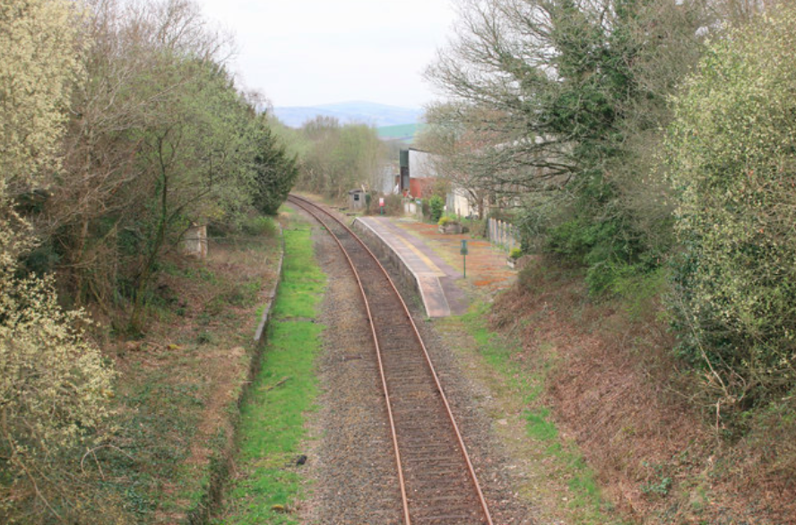 With less people travelling, no one used Sampford Courtenay station in Devon last year. (Creative Commons/Roger Geach)
