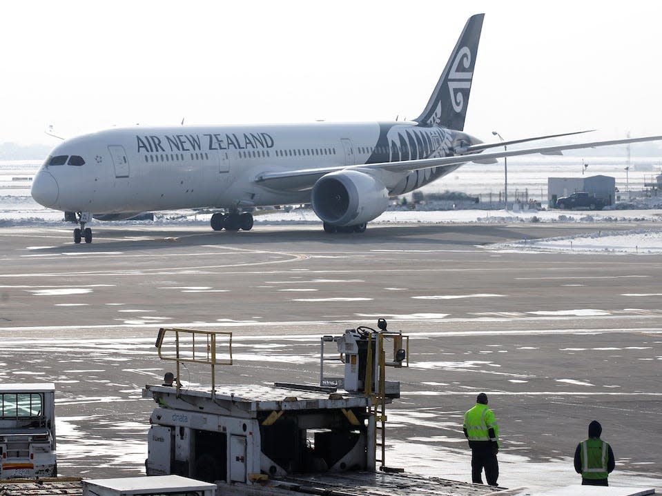 air new zealand boeing 787