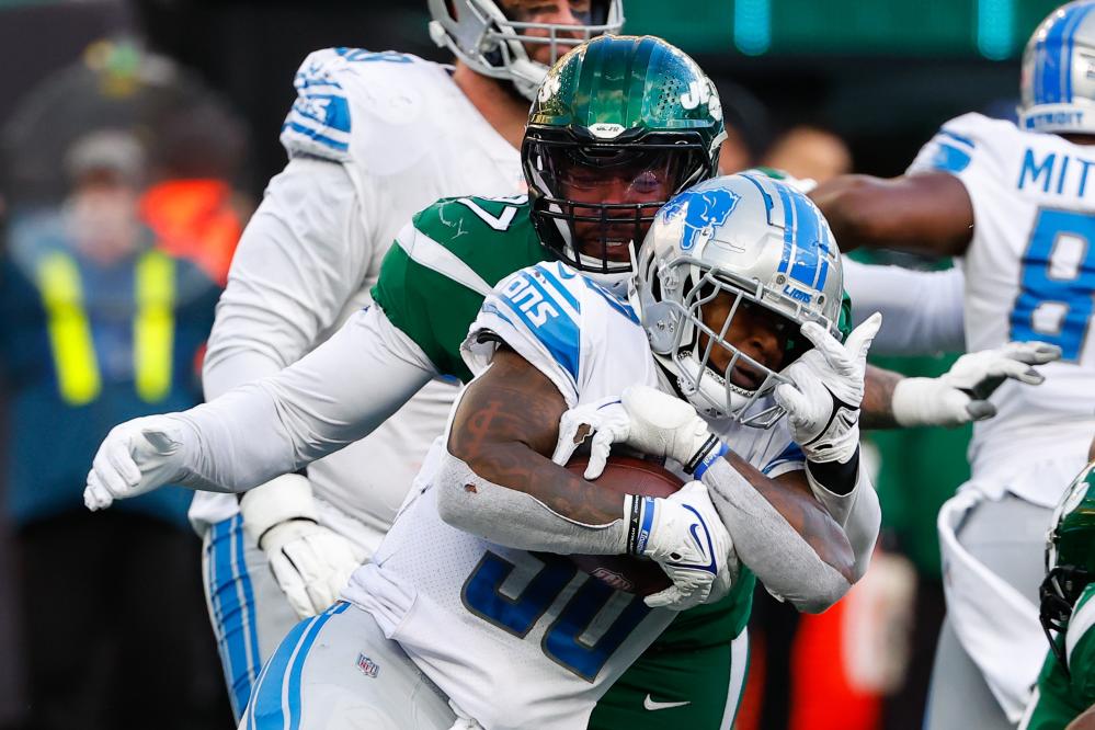 Lions vs. Bears Player Props, Jamaal Williams, Week 17