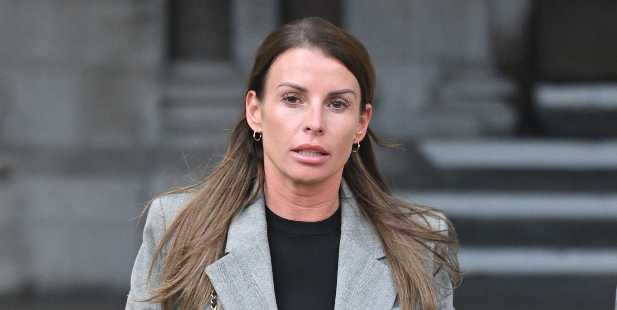 coleen rooney departs the royal courts of justice