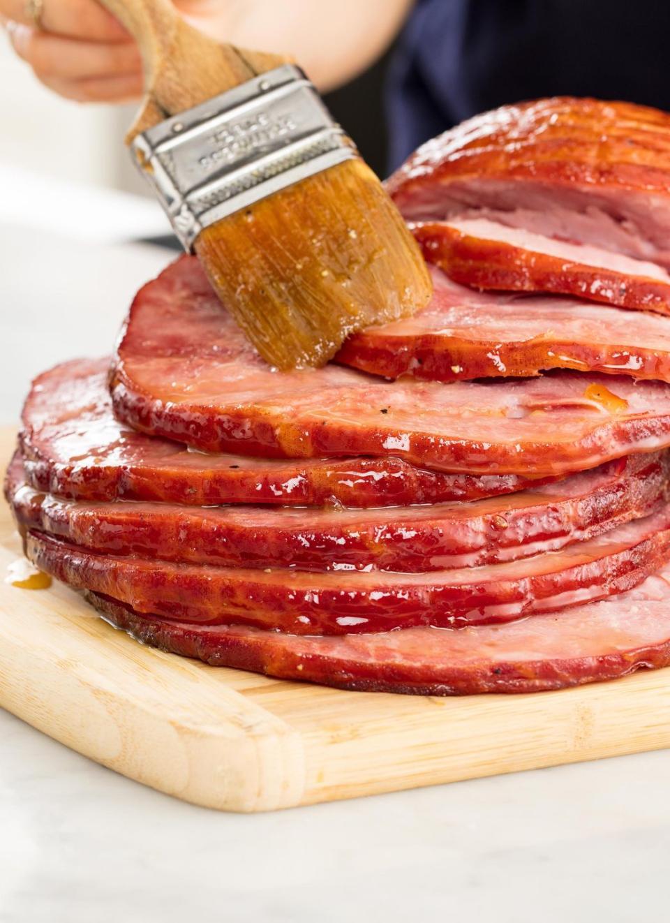 Baked Ham with Brown Sugar Glaze