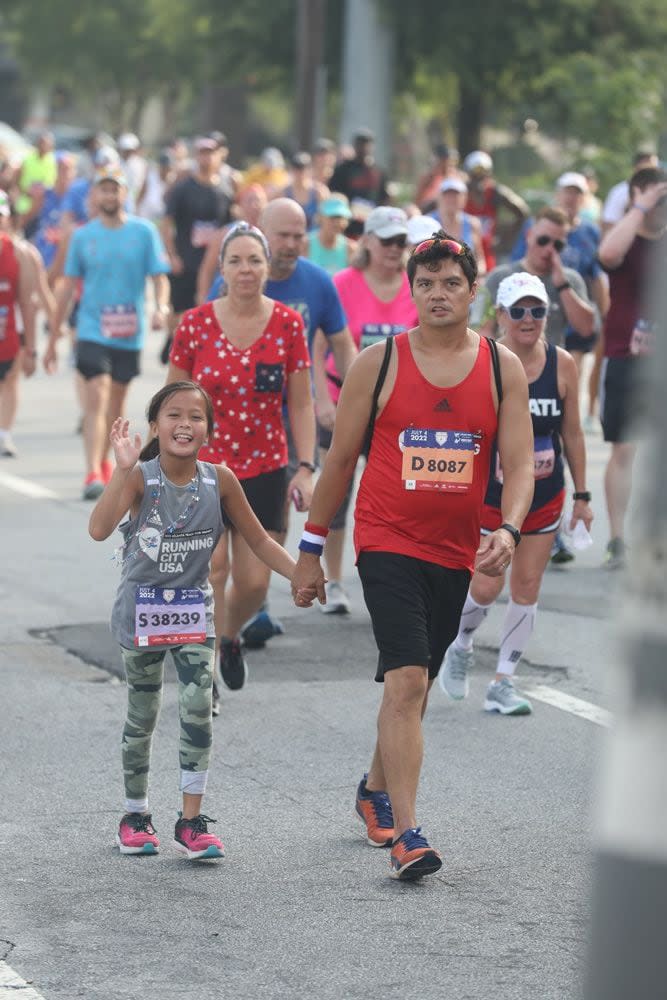 Here are some more photos from the 2022 Peachtree Road Race.