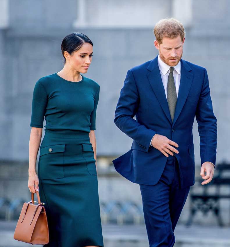 Meghan Markle y el príncipe Harry