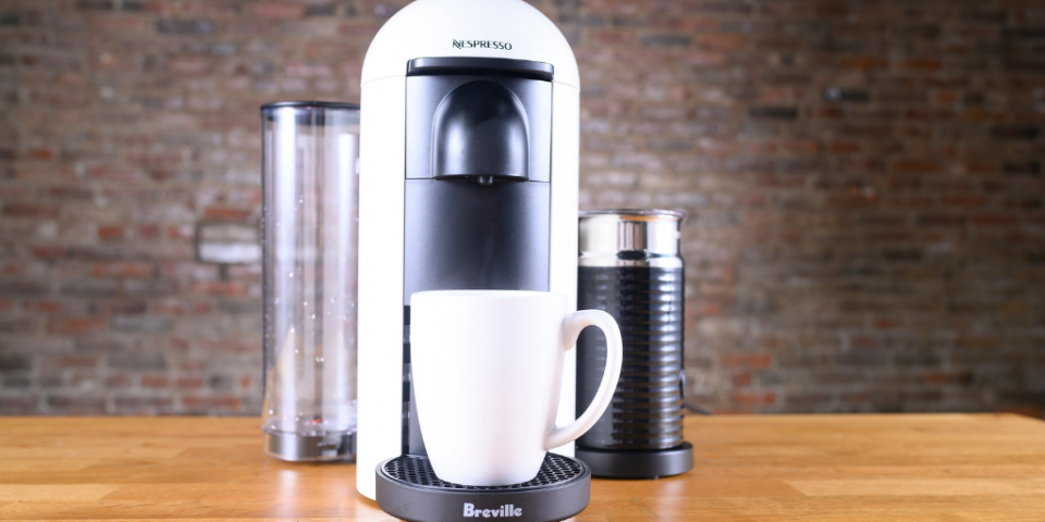 The Nespresso VertuoPlus is the best pod coffee maker we've tested.