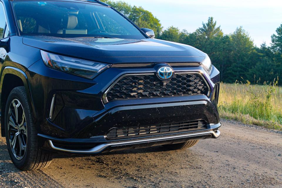 The 2022 Toyota RAV4 Prime XSE plug-in hybrid SUV.