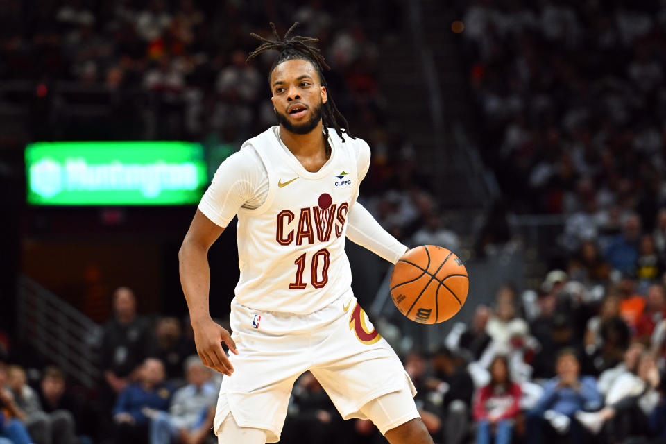 Darius Garland是另一名可能會離開克利夫蘭騎士的選手。（NBA Photo by Jason Miller/Getty Images)