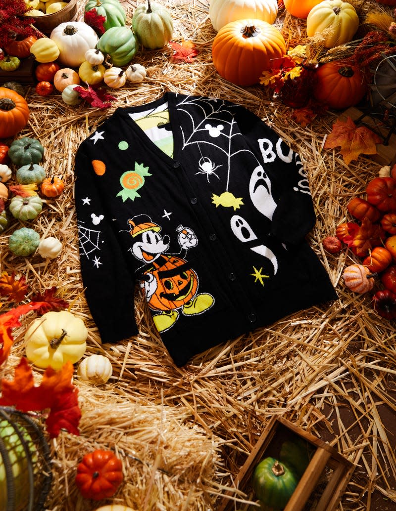 Disney Mickey Mouse Halloween Icons Cardigan BoxLunch