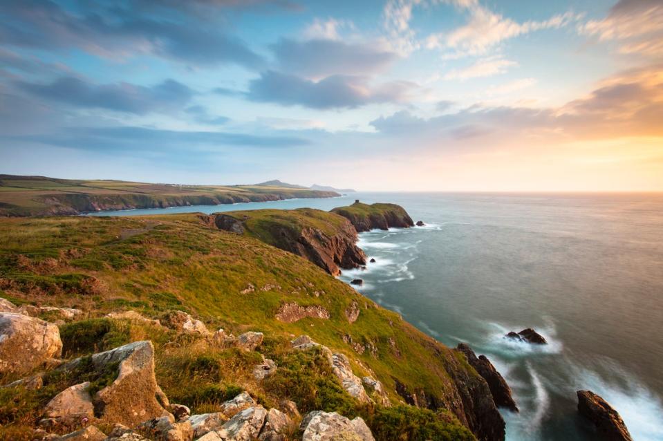 A section of the Pembrokeshire coastline near Abereiddy (Getty Images)