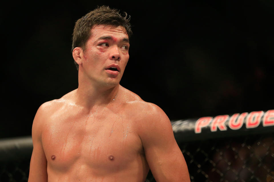 Lyoto Machida will make his long-awaited return to the Octagon on Saturday against Derek Brunson. (Getty)