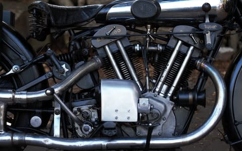 1929 Brough Superior SS 100 owned by TE Lawrence aka Lawrence of Arabia - Credit: MIKE LEWIS