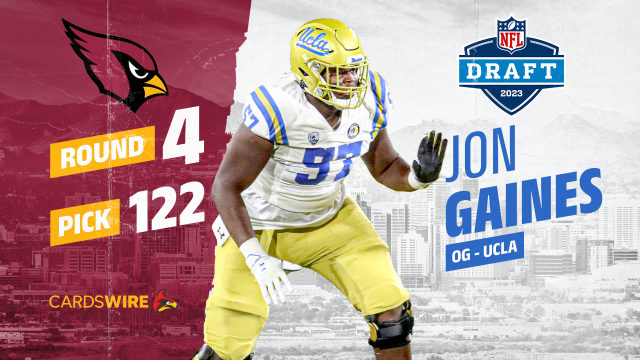 Cardinals draft UCLA OL Jon Gaines in 4th round