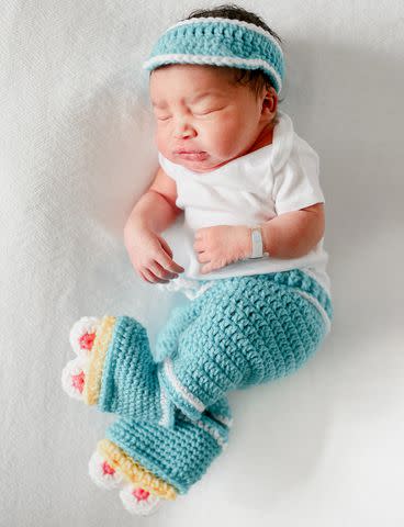 <p>Kristie Lloyd Photography</p> One of October's Williamson Health newborns dressed as Ken