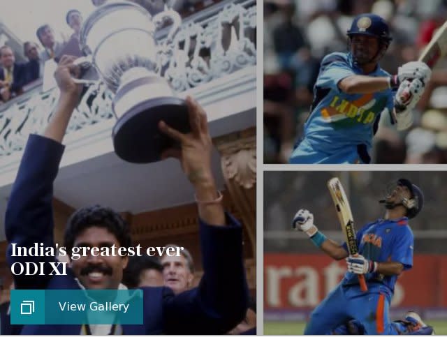 India's greatest ever ODI XI