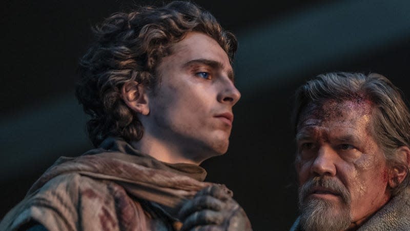 Timothee Chalamet (and Josh Brolin) in Dune: Part Two. - Image: Warner Bros.