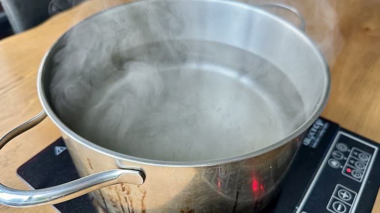 pot of water boiling