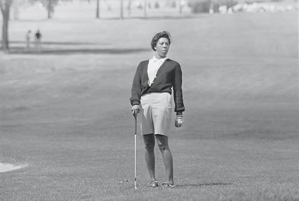 Althea Gibson on Golf Course