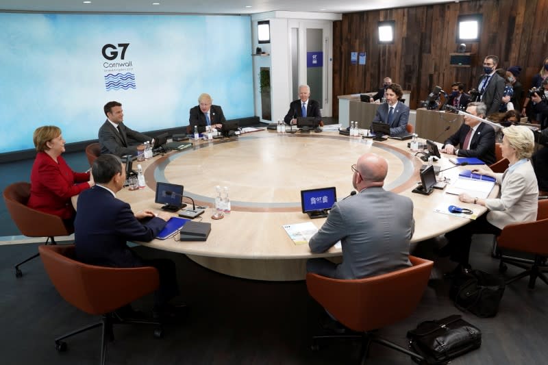 G7 summit in Cornwall