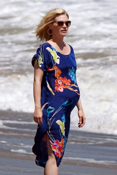 January Jones pregnant