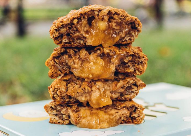The Oatmeal Apple Pie cookie is our favorite cookie from Chip City.