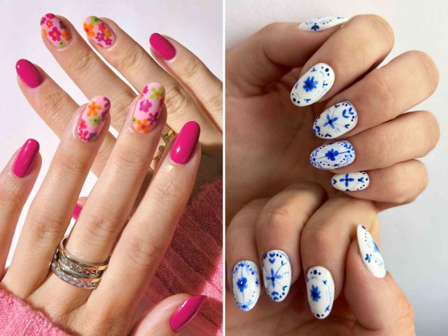 Flower Power Nail Art Is The Manicure Trend Of The Moment