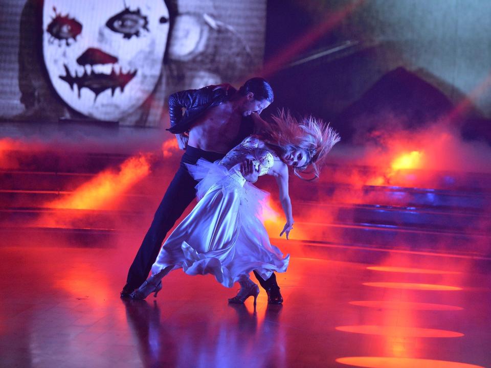 Olivia Jade Val DWTS horror night