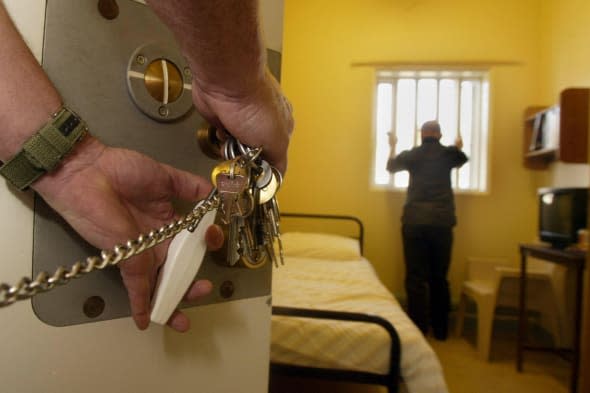 File photo dated 07/11/03 of a prison cell as prisoners have been awarded compensation over damaged stereos and missing socks, a watchdog has revealed. PRESS ASSOCIATION Photo. Issue date: Wednesday February 26, 2014. Taxpayers' money is being wasted on redress paid to prisoners for lost or damaged property, the Prisons and Probation Ombudsman (PPO) said. Prison staff need to pay greater attention to their responsibility for prisoners' property to avoid complaints being made, the Ombudsman added. Around a fifth of eligible complaints received by the Ombudsman in 2012/13 were about property. And more than half (57%) of the property-related complaints received in the same period were upheld in favour of the inmate. See PA story PRISONS Complaints. Photo credit should read: Paul Faith/PA Wire