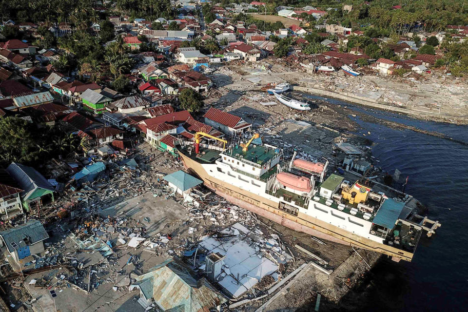 Sulawesi, Indonesia — after the earthquake and tsunami