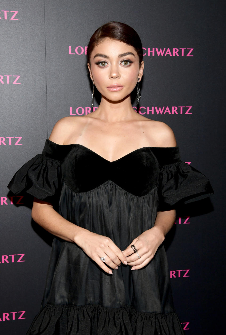 Sarah Hyland is speaking out against her critics. (Photo: Emma McIntyre/Getty Images for Lorraine Schwartz)