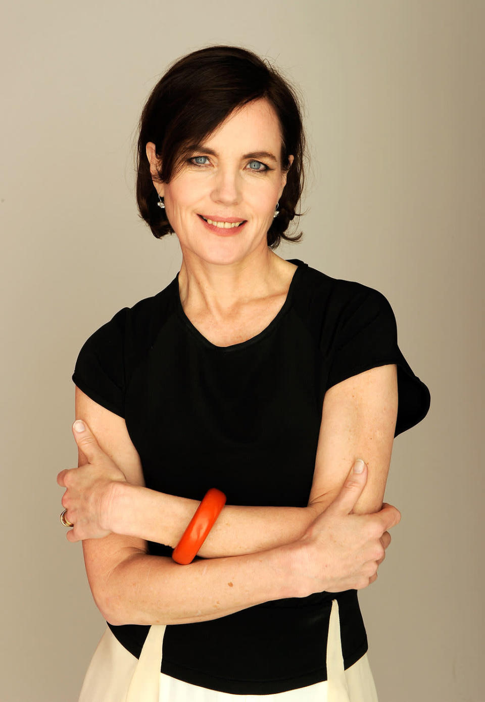 Elizabeth McGovern poses for a portrait at the 2012 Tribeca Film Festival in New York City, NY.
