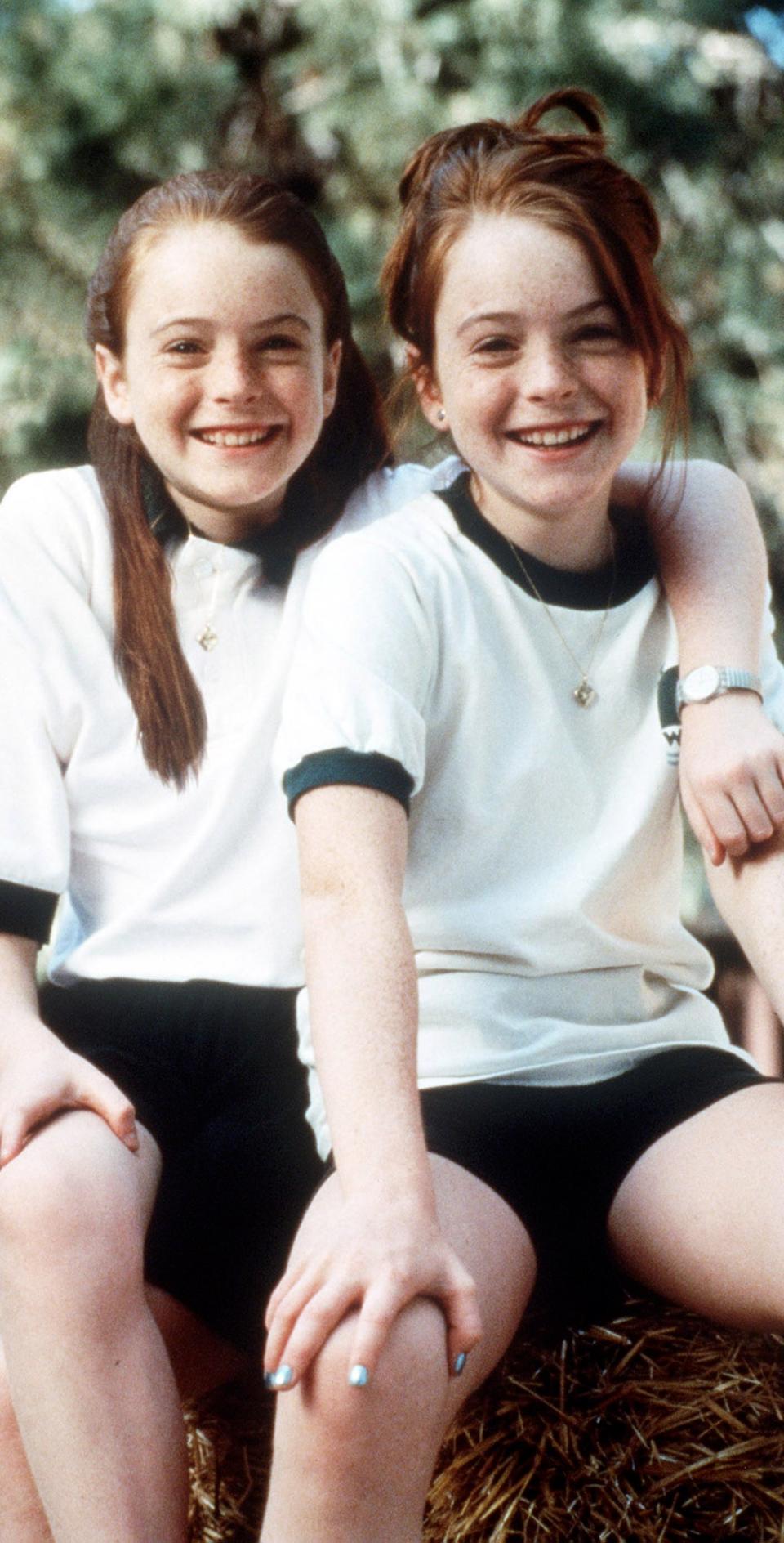 Lindsay Lohan in her star-making role as Annie and Hallie in ‘The Parent Trap' (Disney)