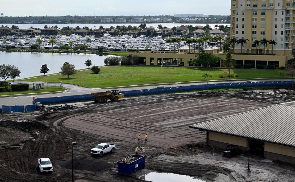 The transformation from gateway to destination point is getting closer as the Marriott Palmetto Resort and Spa nears completion and the expansion and renovation of the Bradenton Area Convention Center begins. The footprint of the convention center’s expansion is clear in the construction zone.