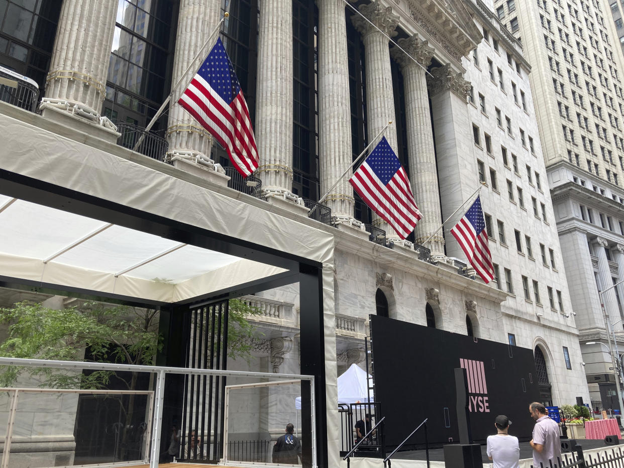 Photo by: STRF/STAR MAX/IPx 2021 6/7/21 Atmosphere in and around Wall Street in New York City.