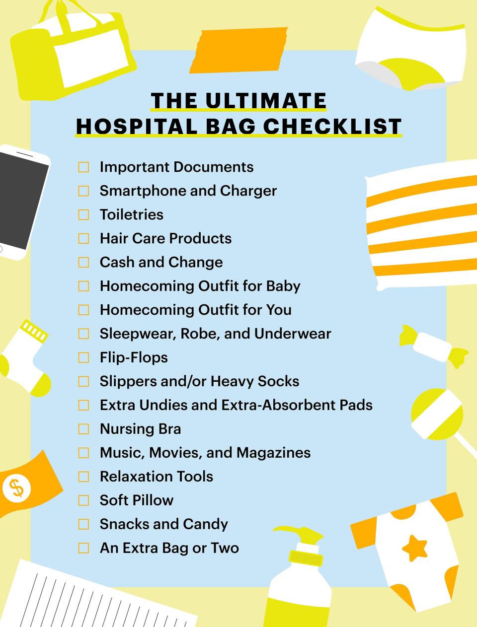 Hospital Bag Checklist