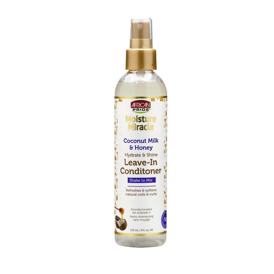 African Pride Moisture Miracle Coconut Milk & Honey Leave-In Conditioner Spray